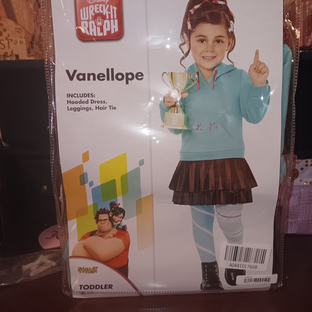 Vanellope Toddler Costume Set Size 2T